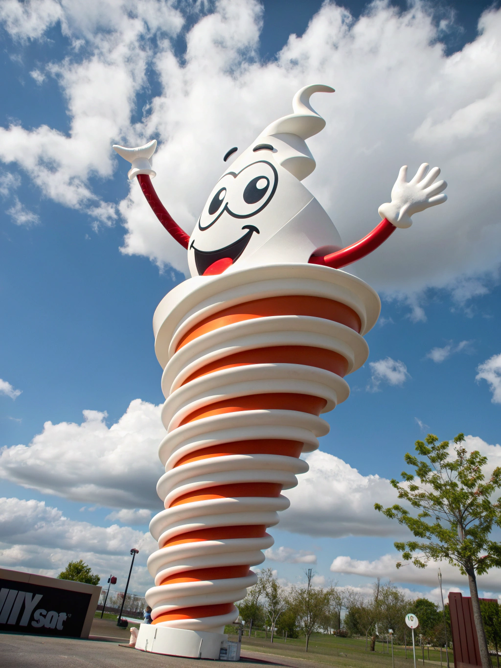 Screenado friendly tornado character